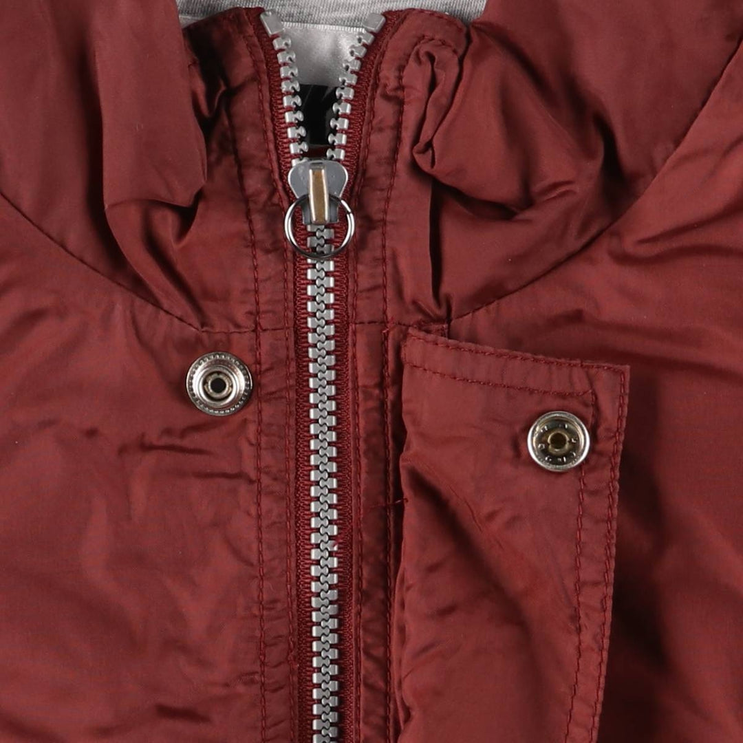 90'S Nike NIKE Nylon Jacket Men's Size L Vintage Nylon burgundy type Vintage Second Hand