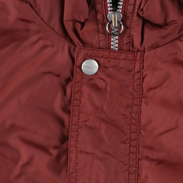 90'S Nike NIKE Nylon Jacket Men's Size L Vintage Nylon burgundy type Vintage Second Hand