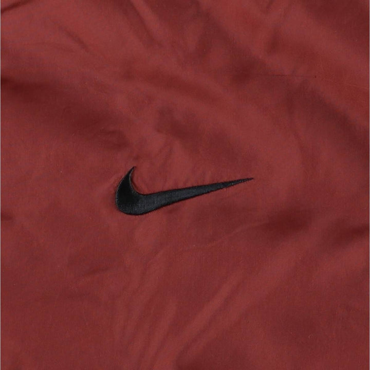 90'S Nike NIKE Nylon Jacket Men's Size L Vintage Nylon burgundy type Vintage Second Hand