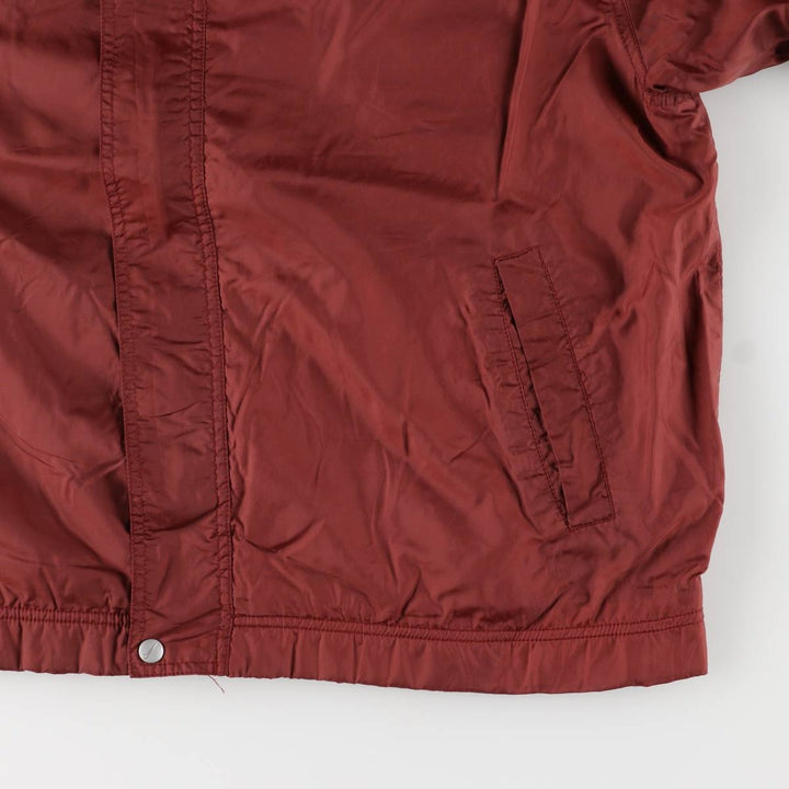 90'S Nike NIKE Nylon Jacket Men's Size L Vintage Nylon burgundy type Vintage Second Hand