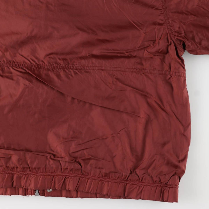90'S Nike NIKE Nylon Jacket Men's Size L Vintage Nylon burgundy type Vintage Second Hand