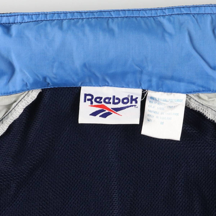 90'S Reebok Nylon Jacket, Men's M Size, Vintage Nylon navy blue type Vintage Second Hand