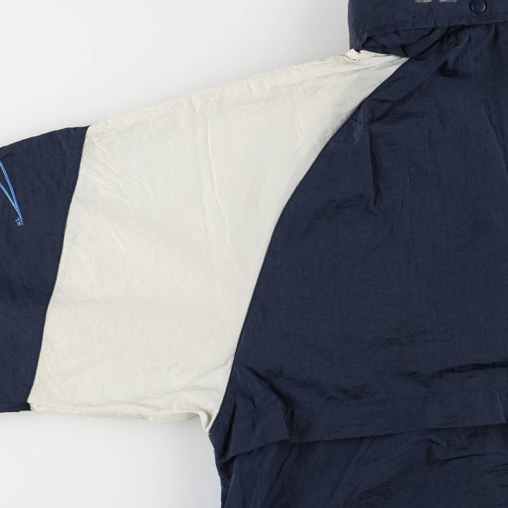 90'S Reebok Nylon Jacket, Men's M Size, Vintage Nylon navy blue type Vintage Second Hand