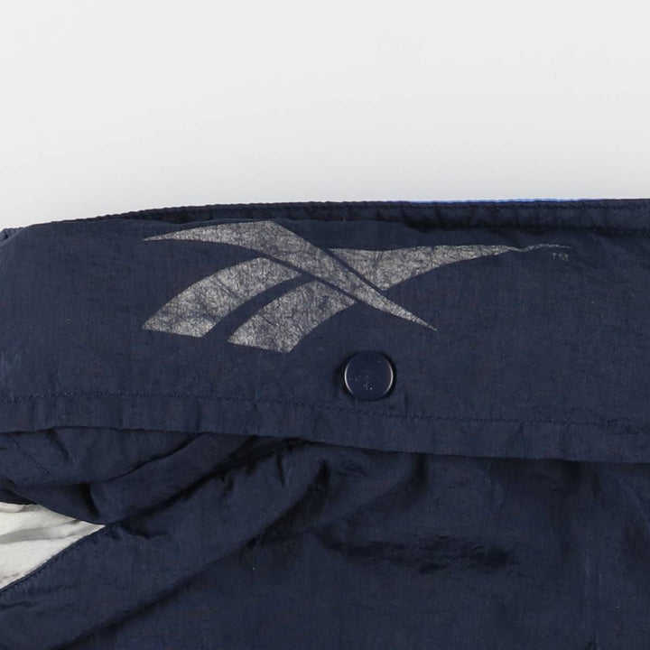 90'S Reebok Nylon Jacket, Men's M Size, Vintage Nylon navy blue type Vintage Second Hand