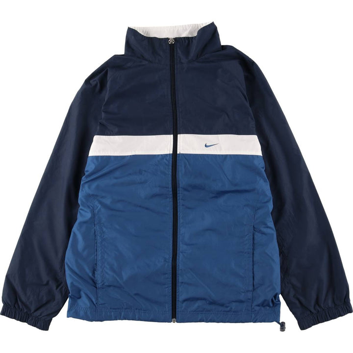 00'S Nike Windbreaker Men's M size polyester blue type Vintage Second Hand