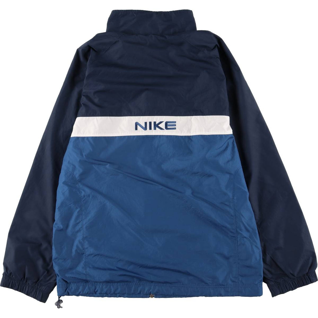 00'S Nike Windbreaker Men's M size polyester blue type Vintage Second Hand