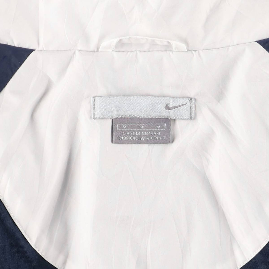 00'S Nike Windbreaker Men's M size polyester blue type Vintage Second Hand