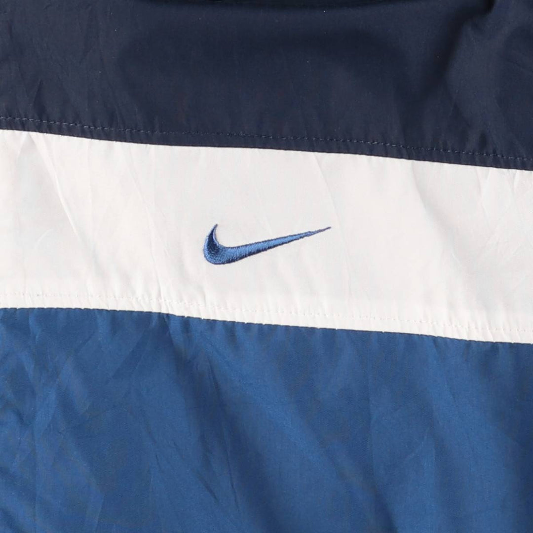 00'S Nike Windbreaker Men's M size polyester blue type Vintage Second Hand