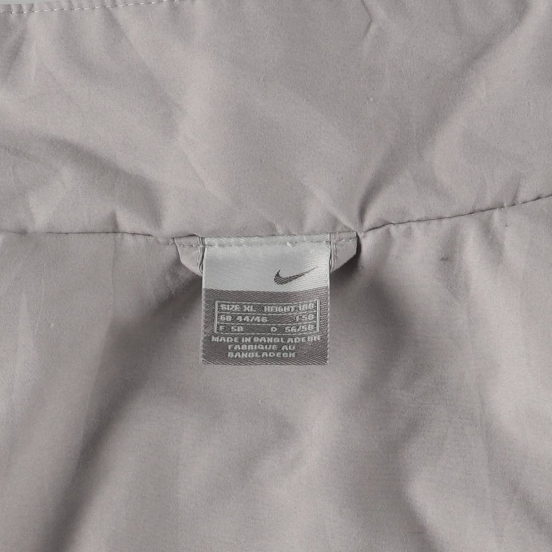 00'S Nike Windbreaker Men's XL polyester gray type Vintage Second Hand