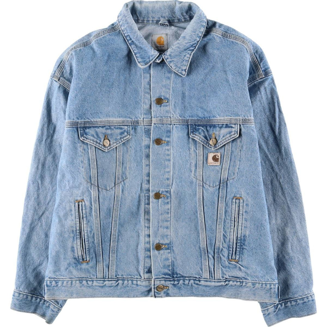 Carhartt denim jacket, men's size XL unclear blue type Vintage Second Hand