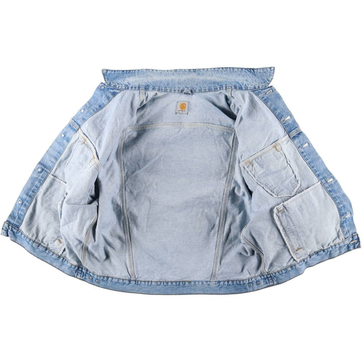Carhartt denim jacket, men's size XL unclear blue type Vintage Second Hand