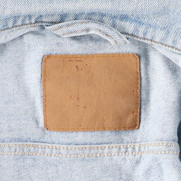 Levi's denim jacket, denim jacket, men's size XL unclear blue type Vintage Second Hand