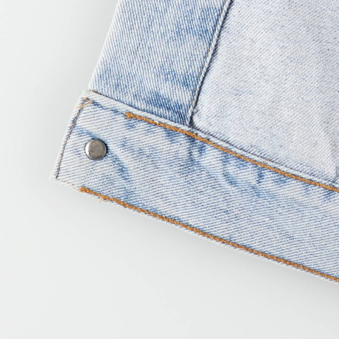 Levi's denim jacket, denim jacket, men's size XL unclear blue type Vintage Second Hand