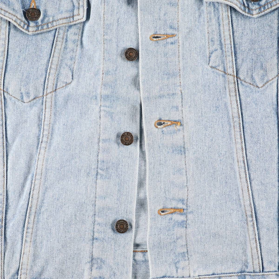 Levi's denim jacket, denim jacket, men's size XL unclear blue type Vintage Second Hand