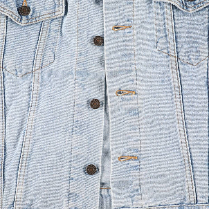 Levi's denim jacket, denim jacket, men's size XL unclear blue type Vintage Second Hand