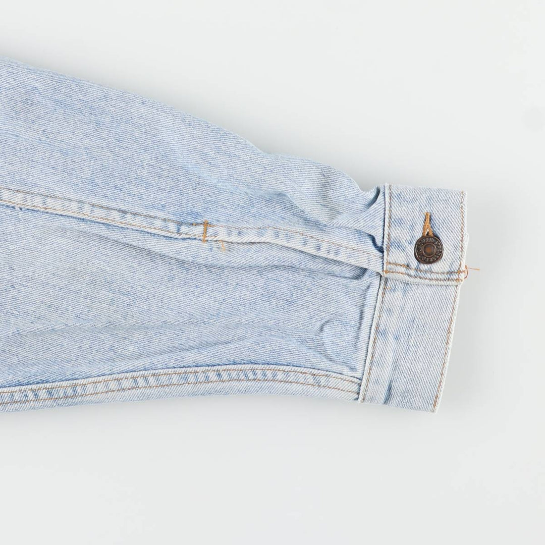 Levi's denim jacket, denim jacket, men's size XL unclear blue type Vintage Second Hand