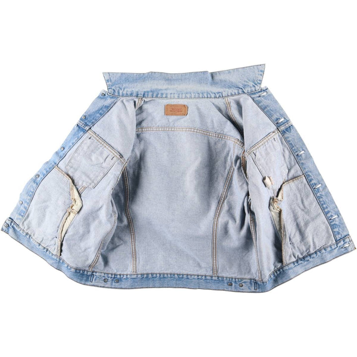 Vintage Levi's 71506-0214 denim jacket, made in the USA, size L. cotton blue type Vintage Second Hand