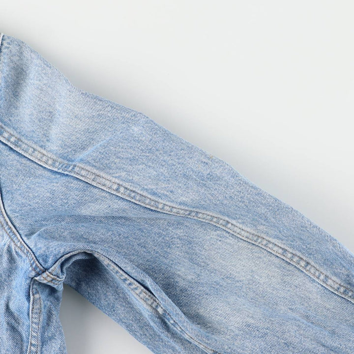 Vintage Levi's 71506-0214 denim jacket, made in the USA, size L. cotton blue type Vintage Second Hand