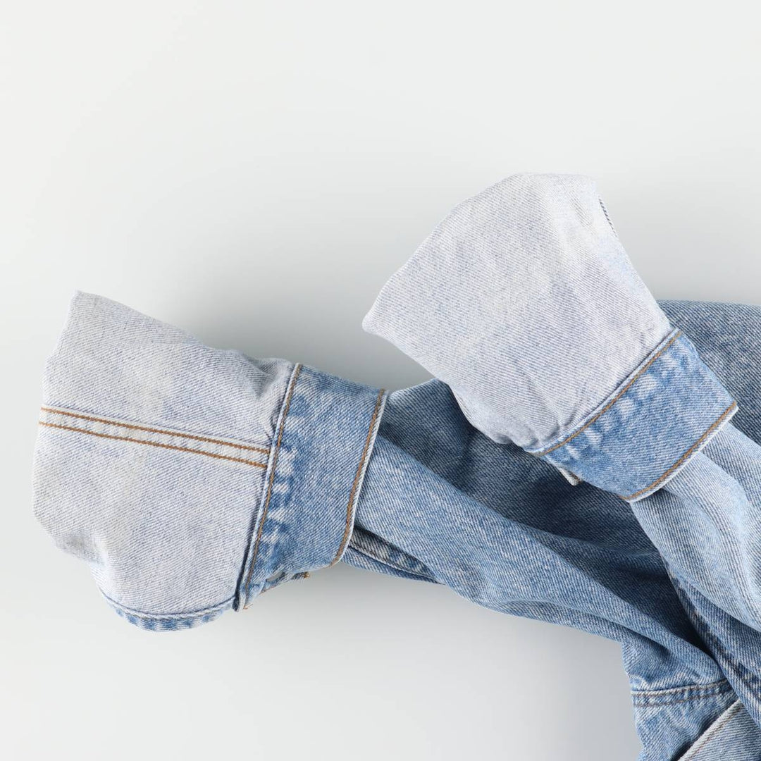 Vintage Levi's 71506-0214 denim jacket, made in the USA, size L. cotton blue type Vintage Second Hand