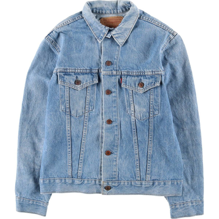 Vintage Levi's 75505-0211 denim jacket, made in Canada, size M. cotton blue type Vintage Second Hand