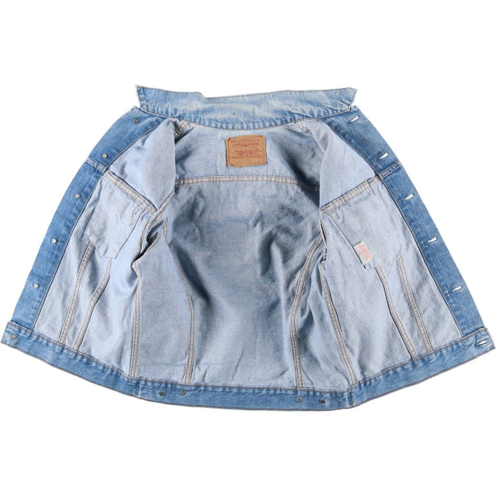 Vintage Levi's 75505-0211 denim jacket, made in Canada, size M. cotton blue type Vintage Second Hand