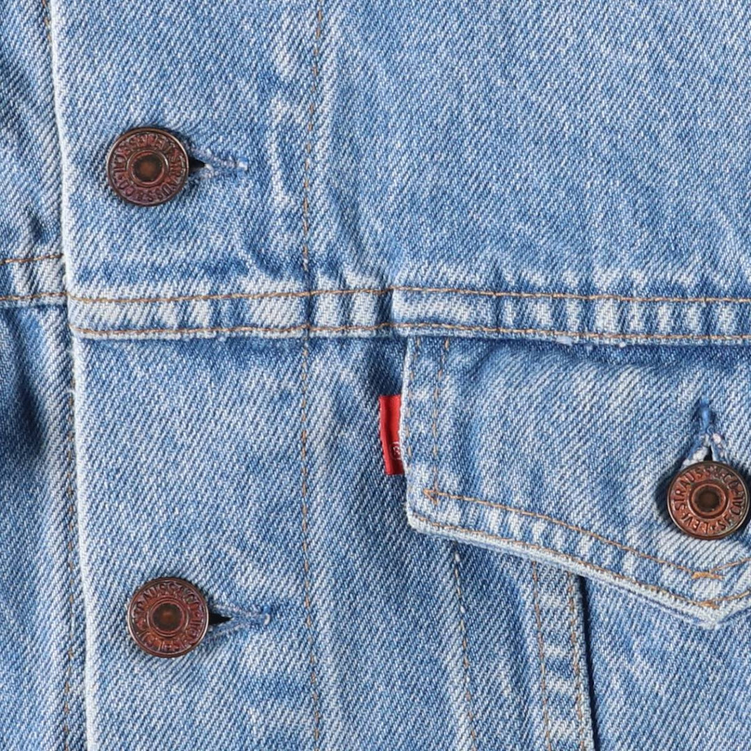 Vintage Levi's 75505-0211 denim jacket, made in Canada, size M. cotton blue type Vintage Second Hand