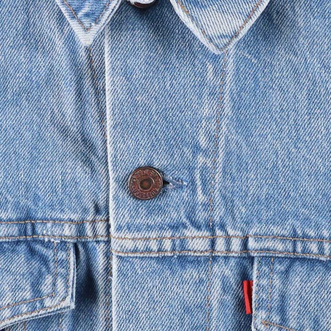 Vintage Levi's 75505-0211 denim jacket, made in Canada, size M. cotton blue type Vintage Second Hand