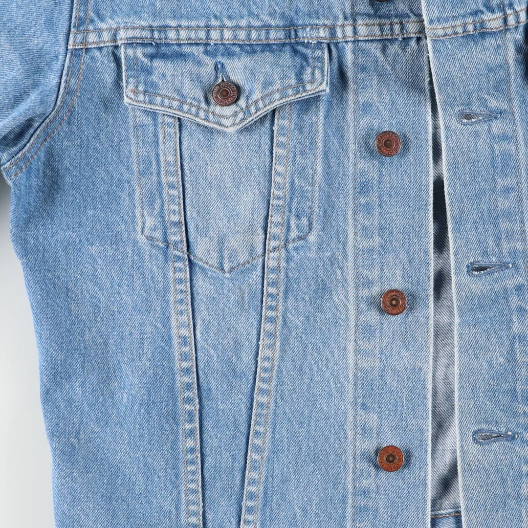 Vintage Levi's 75505-0211 denim jacket, made in Canada, size M. cotton blue type Vintage Second Hand