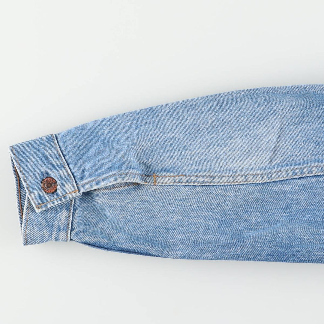 Vintage Levi's 75505-0211 denim jacket, made in Canada, size M. cotton blue type Vintage Second Hand