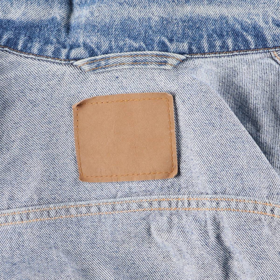 90'S Levi's denim jacket, denim jacket, made in the USA, men's XL size, vintage cotton blue type Vintage Second Hand