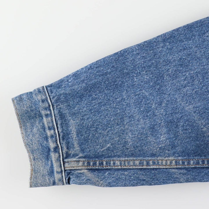 90'S Levi's denim jacket, denim jacket, made in the USA, men's XL size, vintage cotton blue type Vintage Second Hand