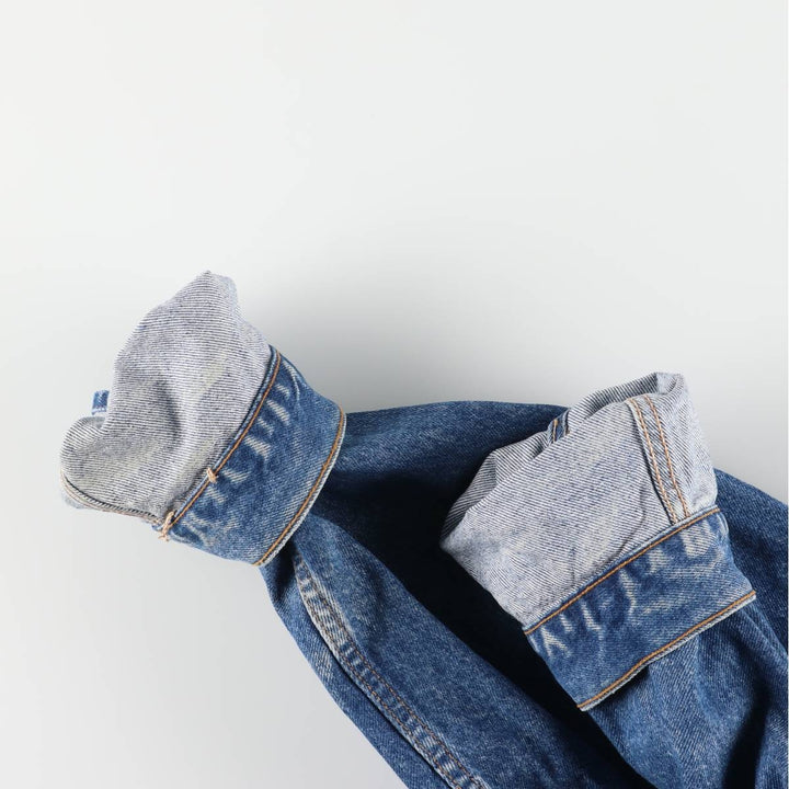90'S Levi's denim jacket, denim jacket, made in the USA, men's XL size, vintage cotton blue type Vintage Second Hand