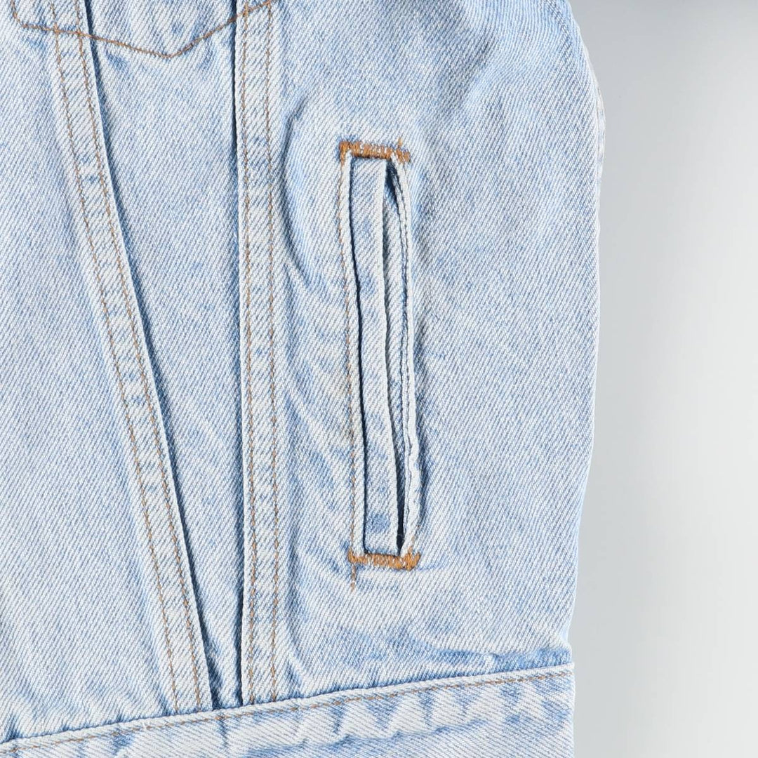 2000'S Levi's 57508-0214 Denim Jacket, Made in USA, Men's Size L cotton blue type Vintage Second Hand