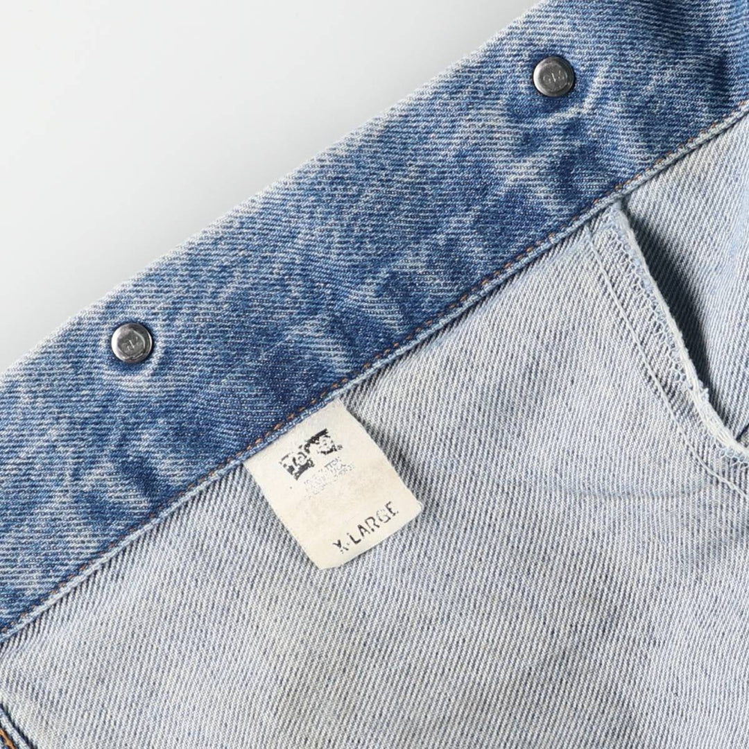 90'S Levi's 70507-0289 Denim Jacket, Made in USA, Men's Size XL, Vintage cotton blue type Vintage Second Hand