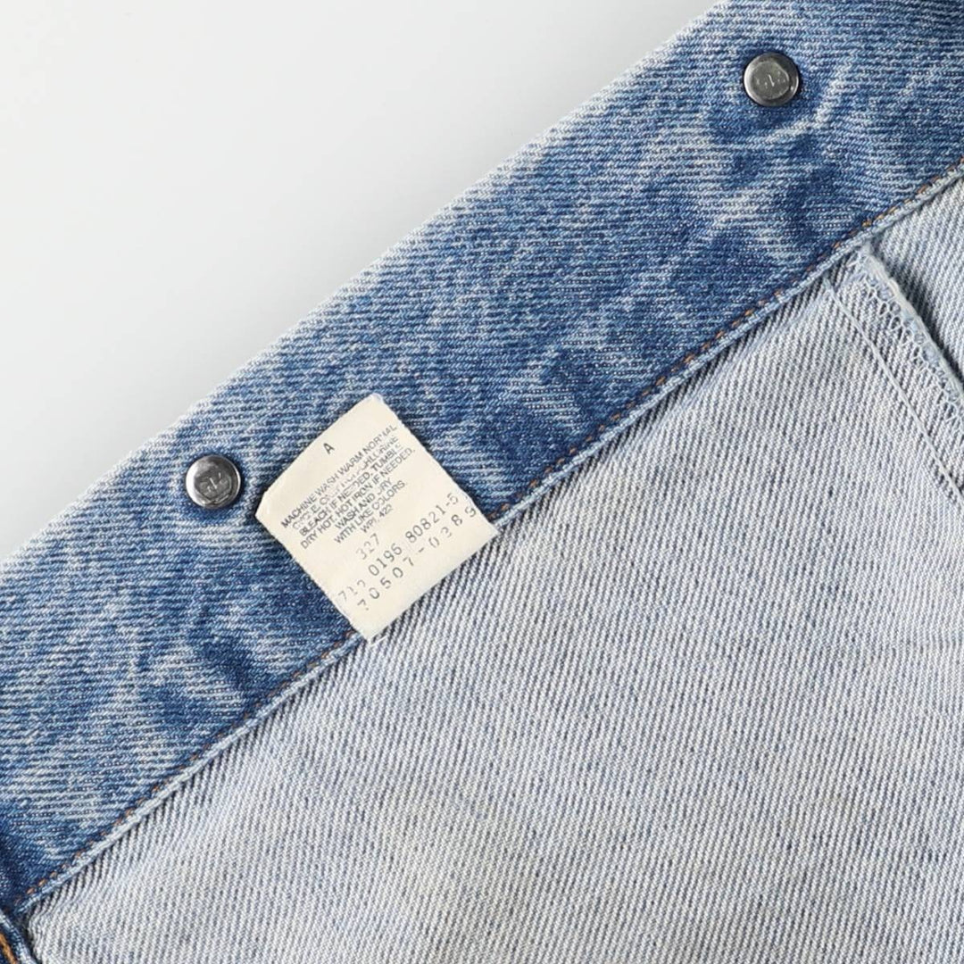 90'S Levi's 70507-0289 Denim Jacket, Made in USA, Men's Size XL, Vintage cotton blue type Vintage Second Hand