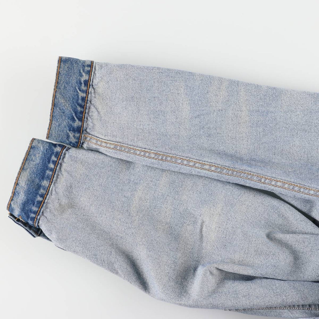 90'S Levi's 70507-0289 Denim Jacket, Made in USA, Men's Size XL, Vintage cotton blue type Vintage Second Hand