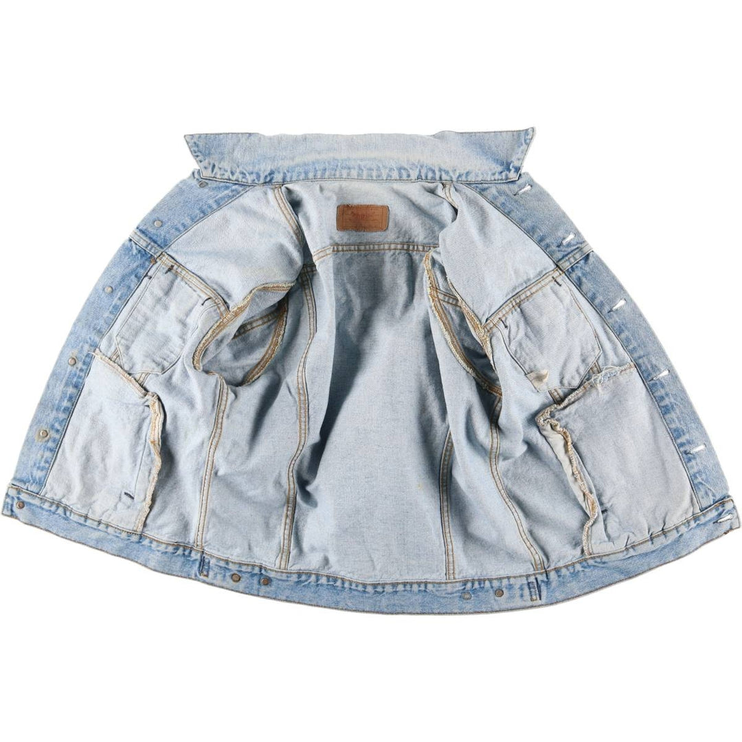 90'S Levi's 71506-0214 Denim Jacket, Made in USA, Men's Size Medium, Vintage cotton blue type Vintage Second Hand