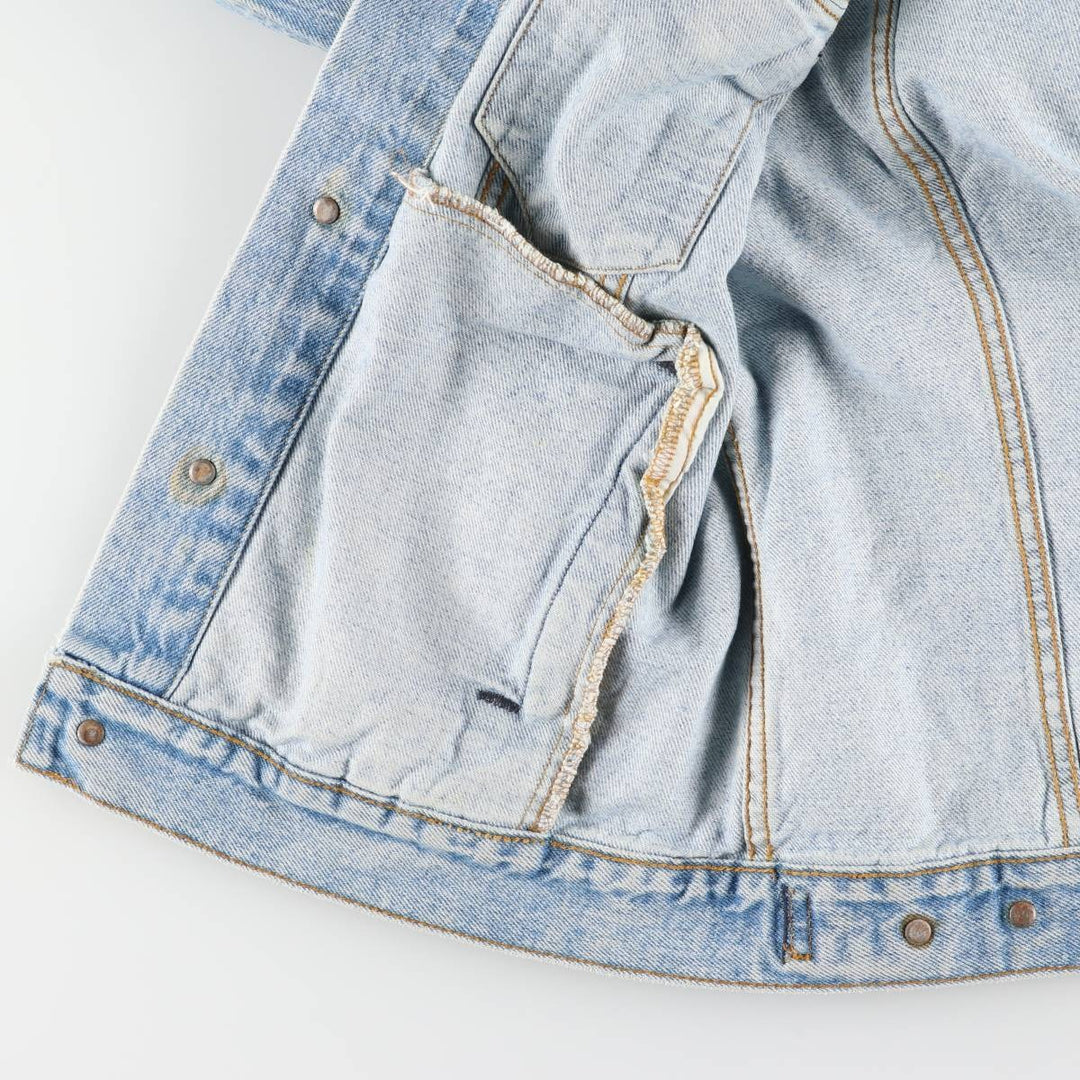 90'S Levi's 71506-0214 Denim Jacket, Made in USA, Men's Size Medium, Vintage cotton blue type Vintage Second Hand