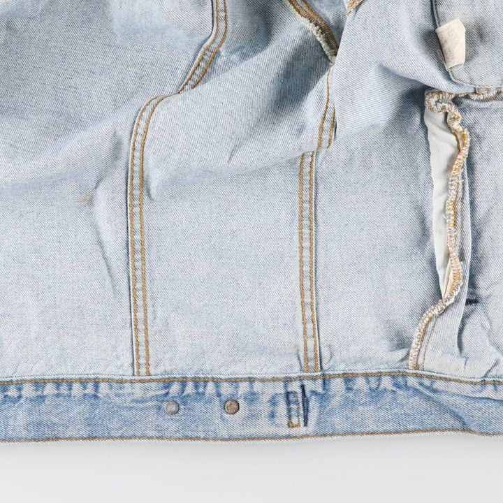 90'S Levi's 71506-0214 Denim Jacket, Made in USA, Men's Size Medium, Vintage cotton blue type Vintage Second Hand