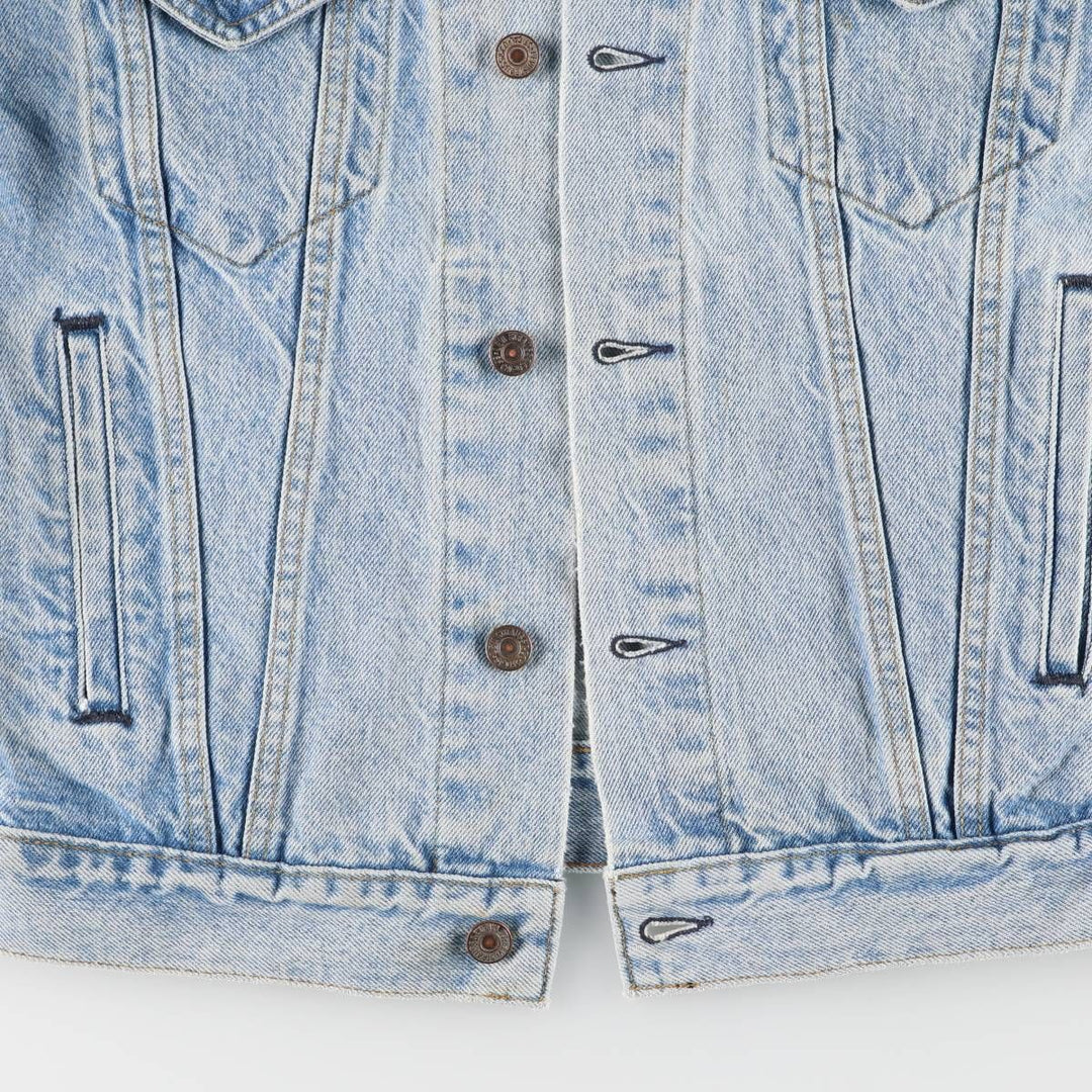 90'S Levi's 71506-0214 Denim Jacket, Made in USA, Men's Size Medium, Vintage cotton blue type Vintage Second Hand
