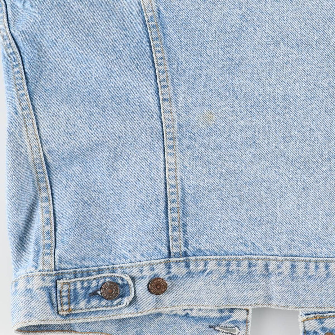 90'S Levi's 71506-0214 Denim Jacket, Made in USA, Men's Size Medium, Vintage cotton blue type Vintage Second Hand