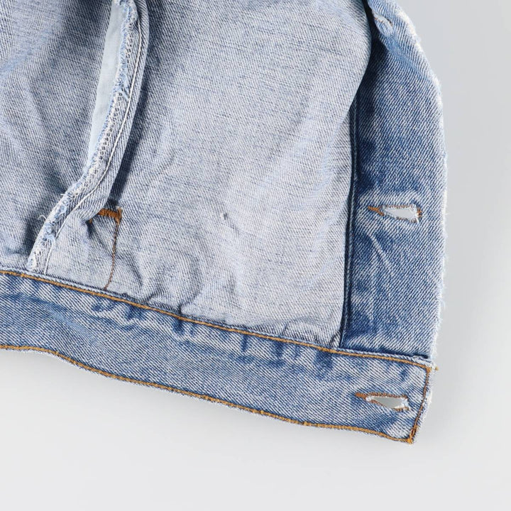90'S Levi's 70507-4990 Denim Jacket, Men's Size L, Vintage unclear blue type Vintage Second Hand