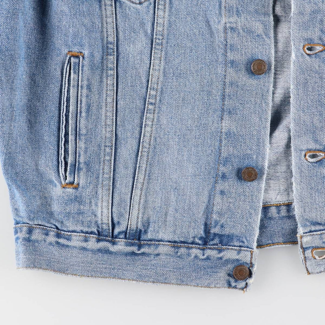 90'S Levi's 70507-4990 Denim Jacket, Men's Size L, Vintage unclear blue type Vintage Second Hand