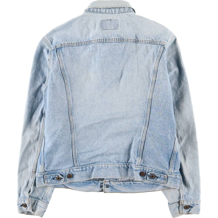 90'S Levi's 70506-0214 denim jacket, denim jacket, made in USA, men's size M, vintage cotton blue type Vintage Second Hand