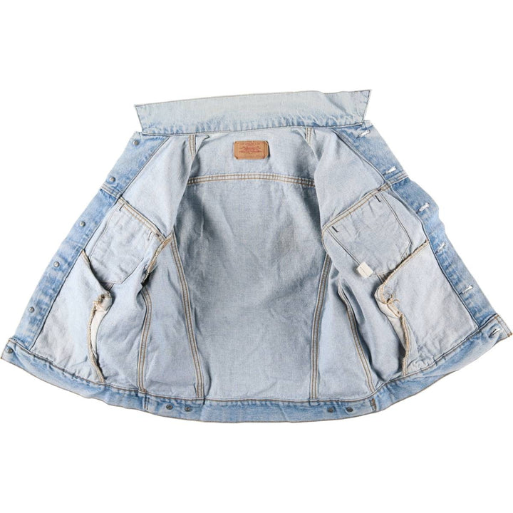 90'S Levi's 70506-0214 denim jacket, denim jacket, made in USA, men's size M, vintage cotton blue type Vintage Second Hand