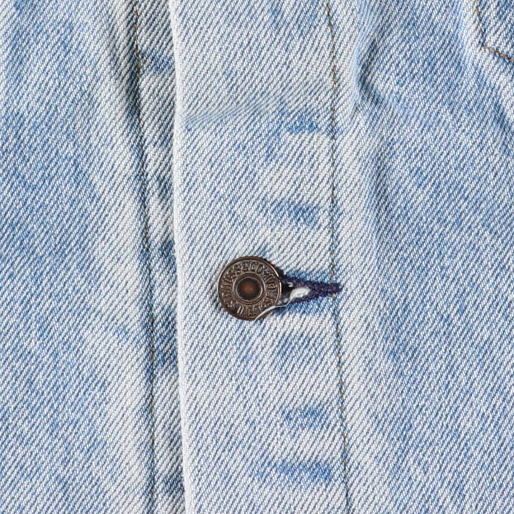 90'S Levi's 70506-0214 denim jacket, denim jacket, made in USA, men's size M, vintage cotton blue type Vintage Second Hand