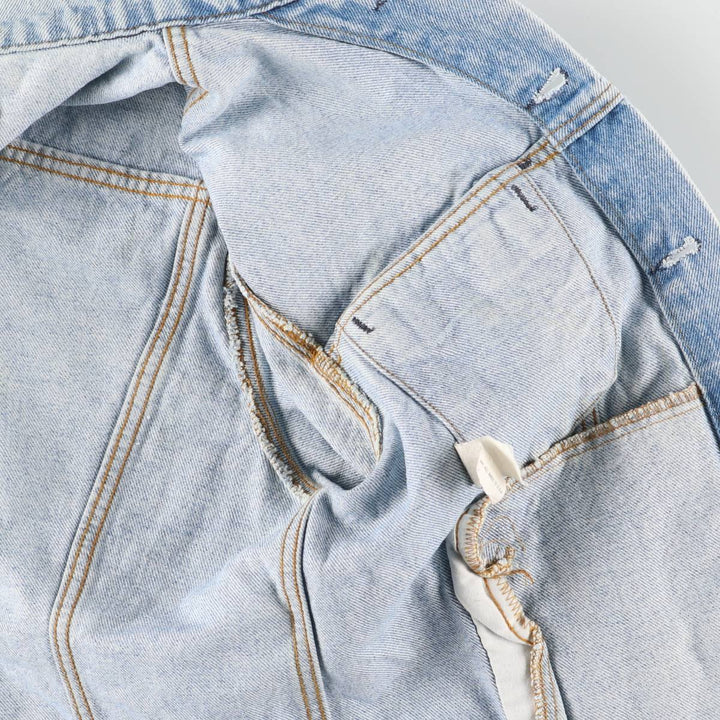 90'S Levi's 70506-0214 denim jacket, denim jacket, made in USA, men's size M, vintage cotton blue type Vintage Second Hand