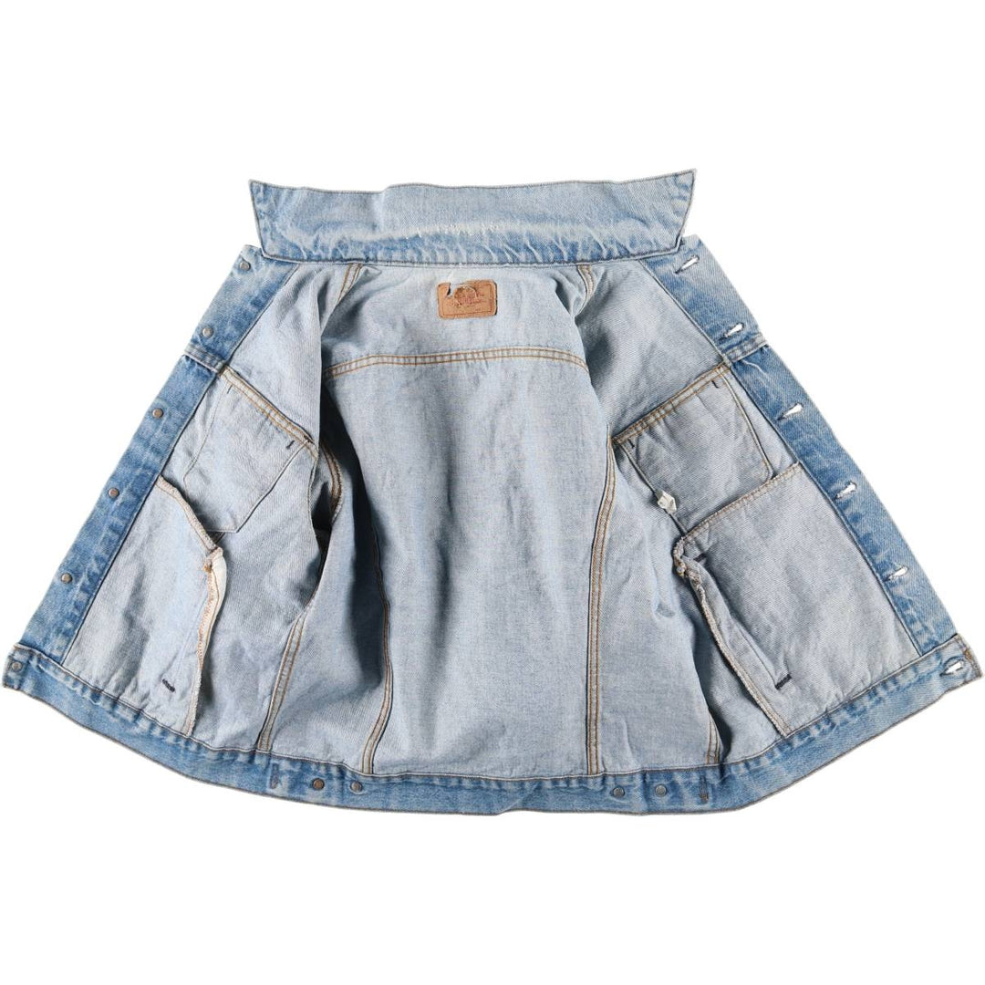 90'S Vintage Levi's Denim Jacket, Made in USA, Men's Size Medium cotton blue type Vintage Second Hand