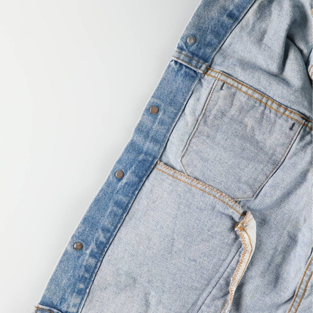 90'S Vintage Levi's Denim Jacket, Made in USA, Men's Size Medium cotton blue type Vintage Second Hand