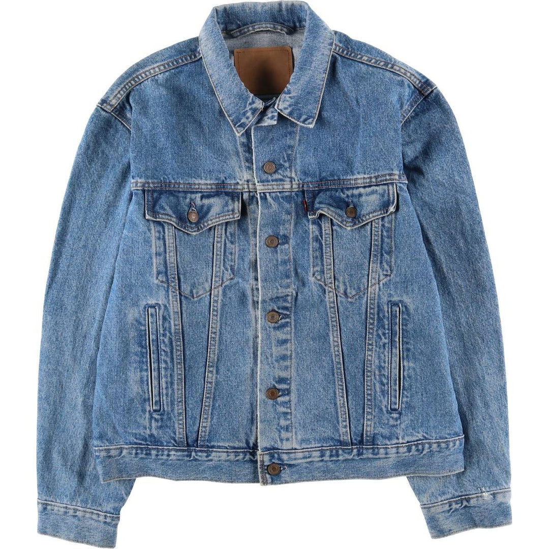 Vintage Levi's denim jacket, made in Canada, size L, men's size L cotton blue type Vintage Second Hand